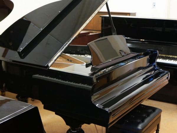 gerhard heintzman black grand piano toronto