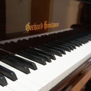 gerhard heintzman brown grand piano