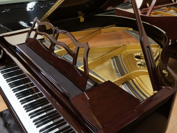 gerhard heintzman brown grand piano new