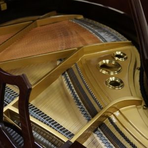 gerhard heintzman brown grand piano toronto