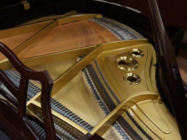 gerhard heintzman brown grand piano toronto