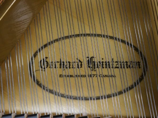 new gerhard heintzman grand piano