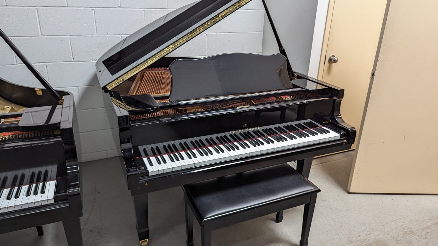 Young Chang G-157 Baby Grand Piano in Polished Ebony 🎹 Buy Now at ...